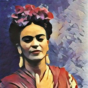 Frida Kahlo 4x5.5" magnet